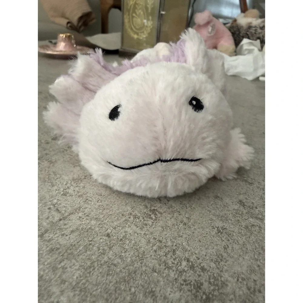 Warmies Cozy Plush - Axolotl Junior Mini Therapy Microwavable Heatable Toy Used‎